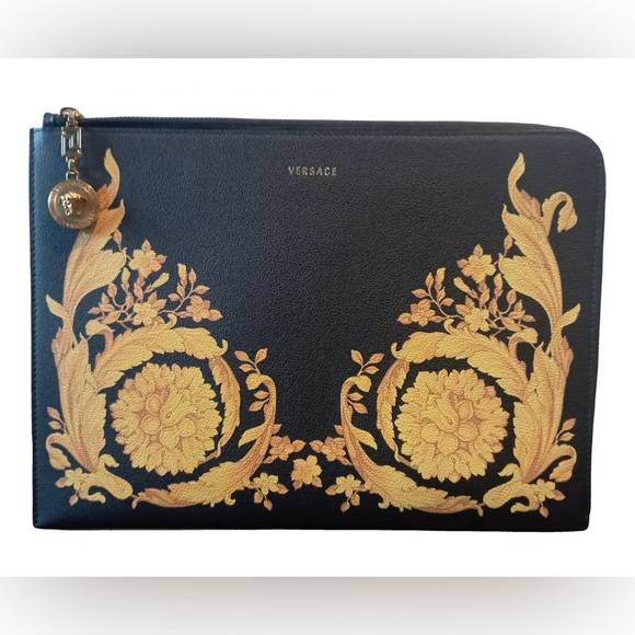 NWT Versace Barocco Clutch
